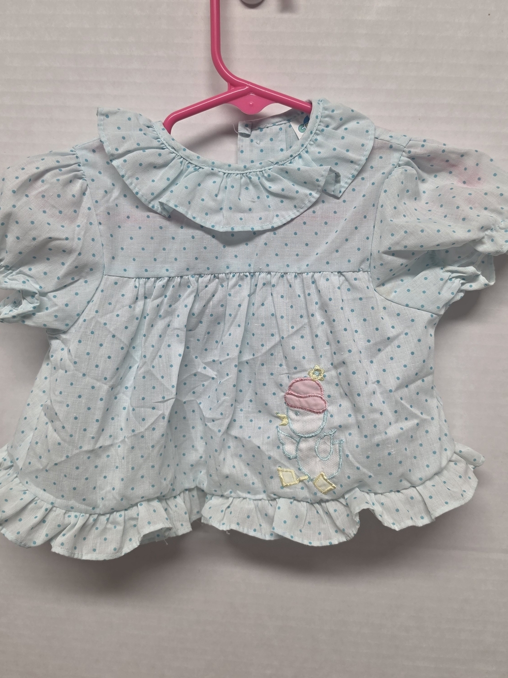 Vintage Cradle Togs baby dress and bloomer set